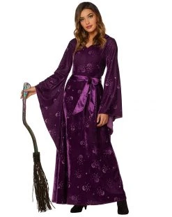 Spirit Halloween Adult Velvet Celestial Robe
