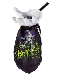 Spirit Halloween Beetlejuice Loot and Scoop Treat Bag