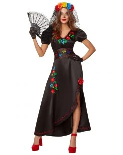 Spirit Halloween Adult Day of the Dead Beauty Costume