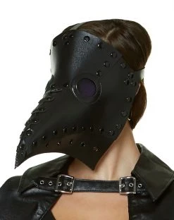Spirit Halloween Long Plague Doctor Half Mask