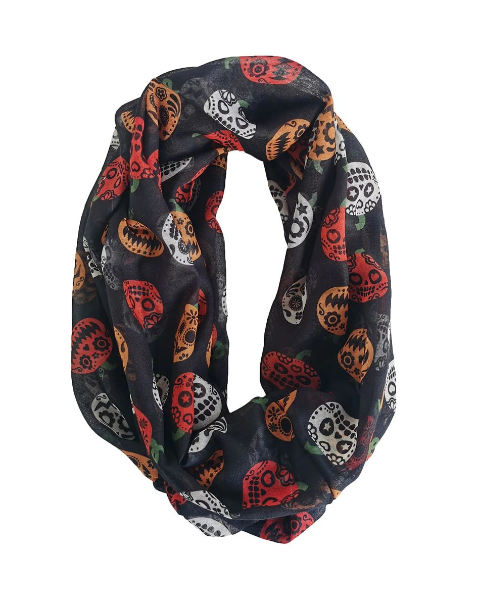 Spirit Halloween Vintage Pumpkin Scarf 3 Spirit Halloween Vintage Pumpkin Scarf