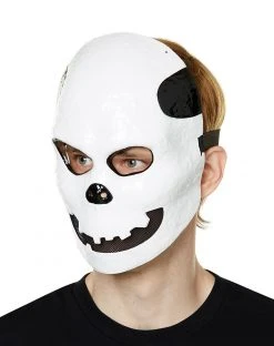 Spirit Halloween Skeleton Half Mask - Trick 'r Treat 7 Spirit Halloween Skeleton Half Mask - Trick 'r Treat -MELONHALLOW Sales 01480185 c