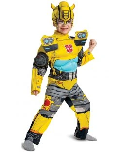 Spirit Halloween Toddler Muscle Bumblebee Costume - Transformers