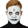 Spirit Halloween Injection Killer Half Mask - The Purge -MELONHALLOW Sales 01482819 a