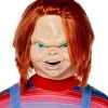 Spirit Halloween Evil Chucky Full Mask - Child's Play 2 -MELONHALLOW Sales 01482850 a
