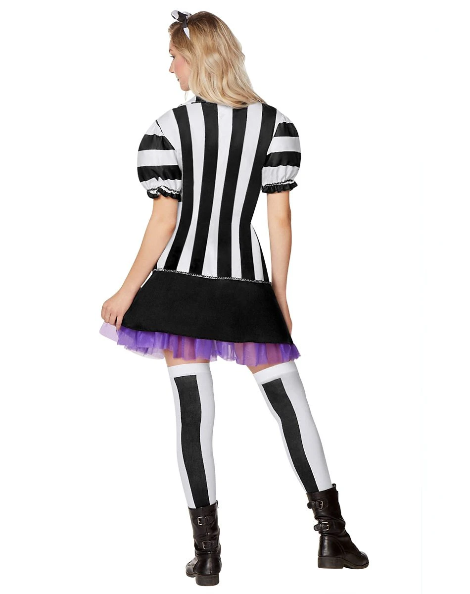 Spirit Halloween Adult Beetlejuice Dress Costume 4 Spirit Halloween Adult Beetlejuice Dress Costume - Image 2