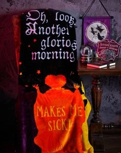 Spirit Halloween Makes Me Sick Fleece Blanket - Hocus Pocus 11 Spirit Halloween Makes Me Sick Fleece Blanket - Hocus Pocus -MELONHALLOW Sales 01483502 e