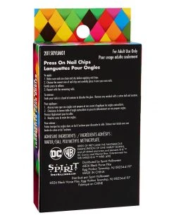 Spirit Halloween Harley Quinn Press On Nails - Birds of Prey 9 Spirit Halloween Harley Quinn Press On Nails - Birds of Prey -MELONHALLOW Sales 01486414 d