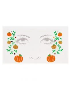 Spirit Halloween Pumpkin Face Decal