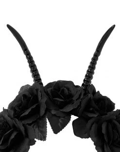 Spirit Halloween Kids Flower Horn Headband -MELONHALLOW Sales 01487560 b