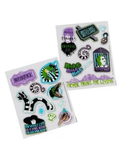 Spirit Halloween Beetlejuice Gel Clings