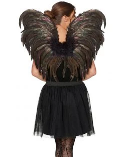 Spirit Halloween Fallen Angel Oil Slick Wings 5 Spirit Halloween Fallen Angel Oil Slick Wings -MELONHALLOW Sales 01489558 b