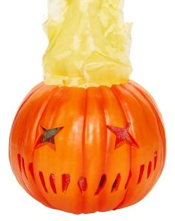 Spirit Halloween Light-Up Flaming Pumpkin - Trick 'r Treat -MELONHALLOW Sales 01490200 d