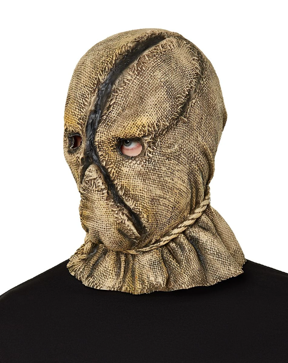 Spirit Halloween Scarecrow Full Mask with Hands 5 Spirit Halloween Scarecrow Full Mask with Hands - Image 3