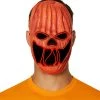Spirit Halloween Light-Up EL Wire Pumpkin Half Mask 2 Spirit Halloween Light-Up EL Wire Pumpkin Half Mask -MELONHALLOW Sales 01494301 a