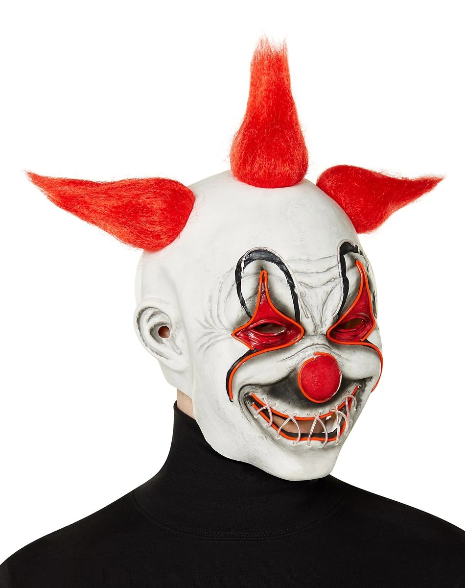 Spirit Halloween Light-Up Krazy Clown Mask 4 Spirit Halloween Light-Up Krazy Clown Mask - Image 2