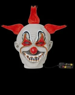 Spirit Halloween Light-Up Krazy Clown Mask 11 Spirit Halloween Light-Up Krazy Clown Mask -MELONHALLOW Sales 01494319 g