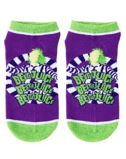 Spirit Halloween Beetlejuice Ankle Socks - 5 Pair 9 Spirit Halloween Beetlejuice Ankle Socks - 5 Pair -MELONHALLOW Sales 01494590 b