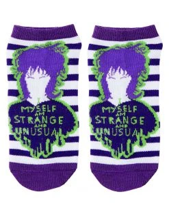 Spirit Halloween Beetlejuice Ankle Socks - 5 Pair 10 Spirit Halloween Beetlejuice Ankle Socks - 5 Pair -MELONHALLOW Sales 01494590 c
