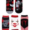 Spirit Halloween It Ankle Socks - 5 Pair -MELONHALLOW Sales 01494608 a