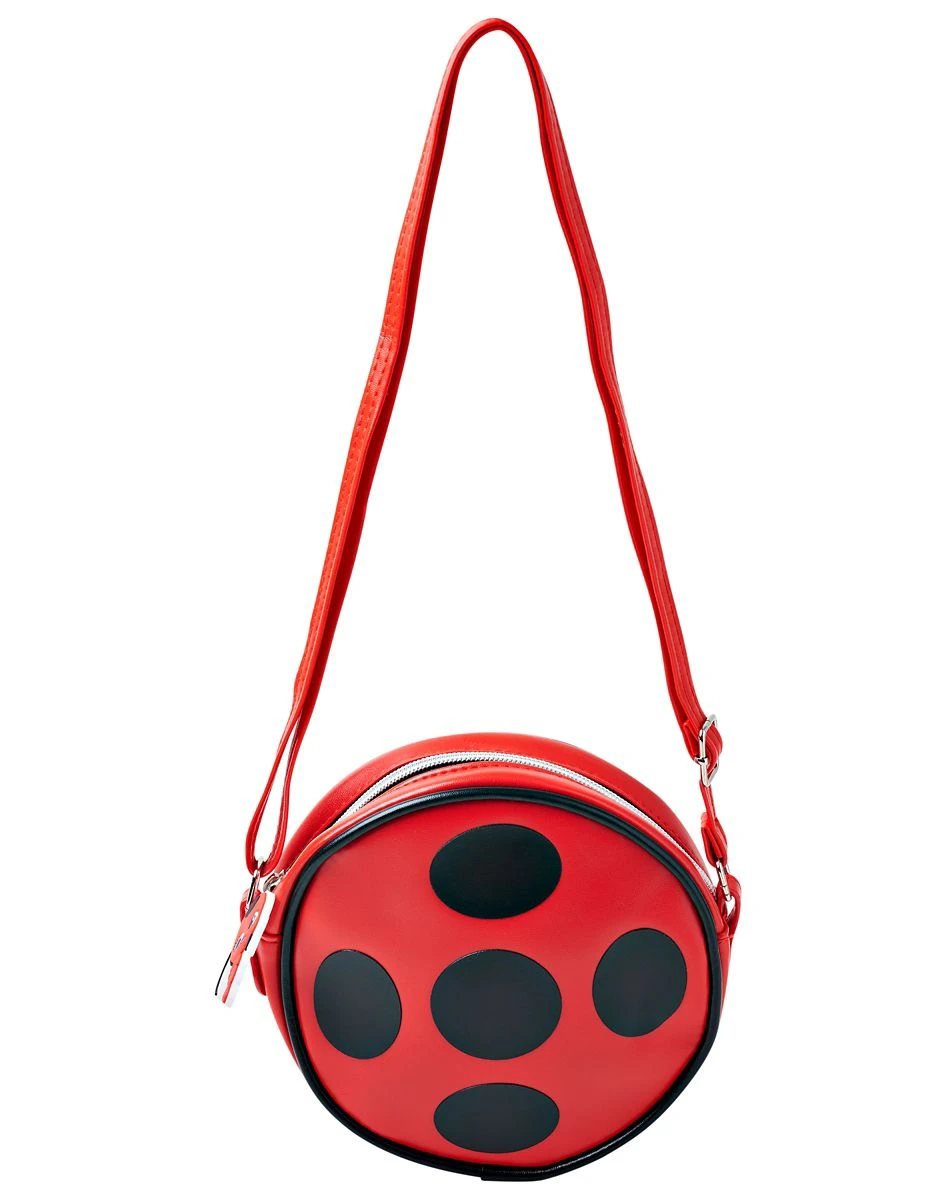 Spirit Halloween Ladybug Crossbody Satchel - Miraculous Ladybug 3 Spirit Halloween Ladybug Crossbody Satchel - Miraculous Ladybug