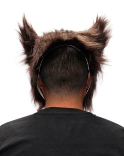 Spirit Halloween Werewolf Half Mask with Hands -MELONHALLOW Sales 01496975 d