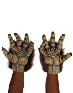 Spirit Halloween Werewolf Half Mask with Hands -MELONHALLOW Sales 01496975 f