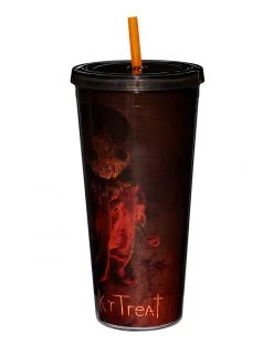 Spirit Halloween Sam Cup with Straw 20 oz. - Trick 'r Treat 7 Spirit Halloween Sam Cup with Straw 20 oz. - Trick 'r Treat -MELONHALLOW Sales 01497171 c