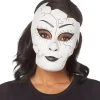 Spirit Halloween Broken Doll Half Mask 1 Spirit Halloween Broken Doll Half Mask -MELONHALLOW Sales 01497213 a