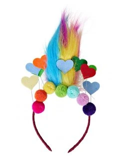 Spirit Halloween Poppy Rainbow Headband - Trolls