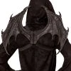 Spirit Halloween Black Devil Wings -MELONHALLOW Sales 01498369 a