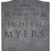 Spirit Halloween Judith Myers Tombstone Decoration - Halloween -MELONHALLOW Sales 01499284 a