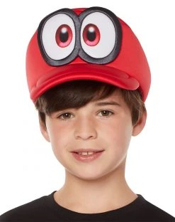 Spirit Halloween Kids Mario Odyssey Hat - Super Mario Bros.