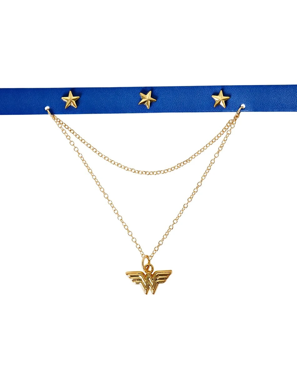 Spirit Halloween Wonder Woman Shield Choker Necklace 4 Spirit Halloween Wonder Woman Shield Choker Necklace - Image 2