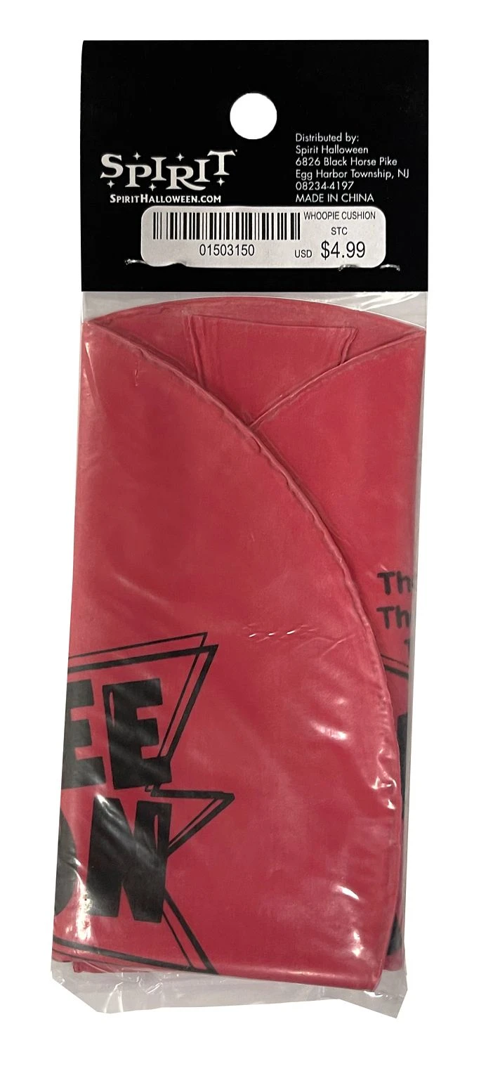 Spirit Halloween Whoopie Cushion 5 Spirit Halloween Whoopie Cushion - Image 3