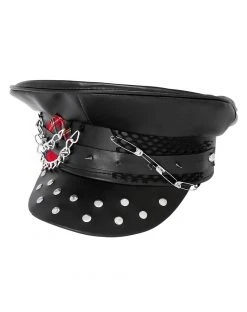 Spirit Halloween Punk Rock Studded Hat -MELONHALLOW Sales 01503408 b
