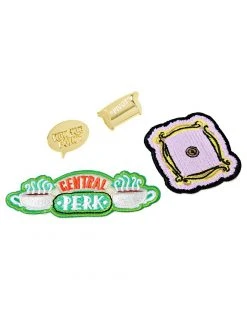 Spirit Halloween Friends Pin and Patch Set