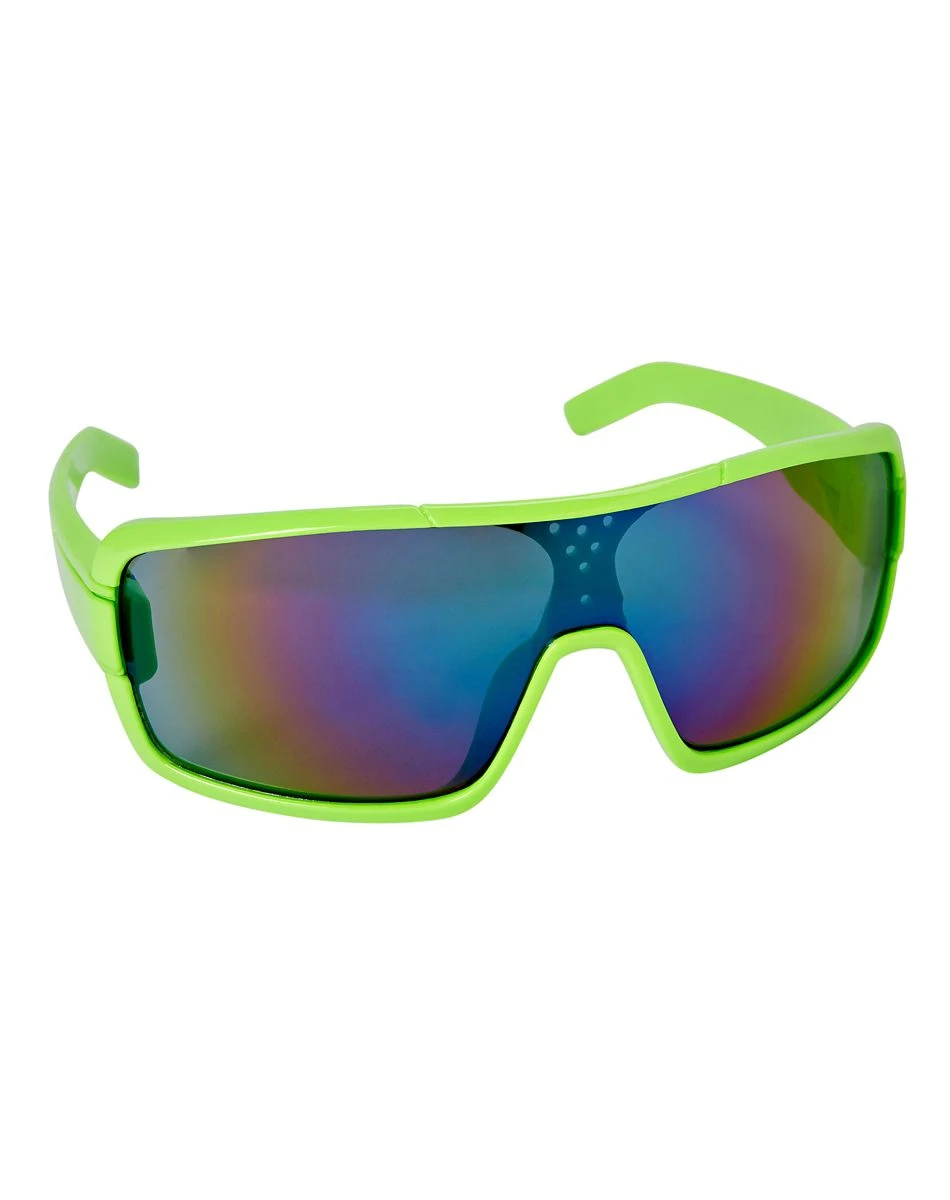 Spirit Halloween '80s Neon Sport Sunglasses 3 Spirit Halloween '80s Neon Sport Sunglasses