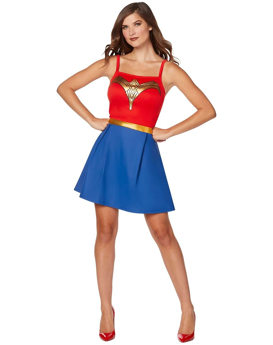 Spirit Halloween Adult Wonder Woman Dress - Wonder Woman 3 Spirit Halloween Adult Wonder Woman Dress - Wonder Woman