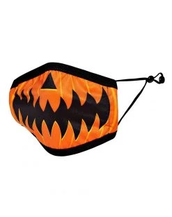 Spirit Halloween Kids Pumpkin Face Mask -MELONHALLOW Sales 01510148 c