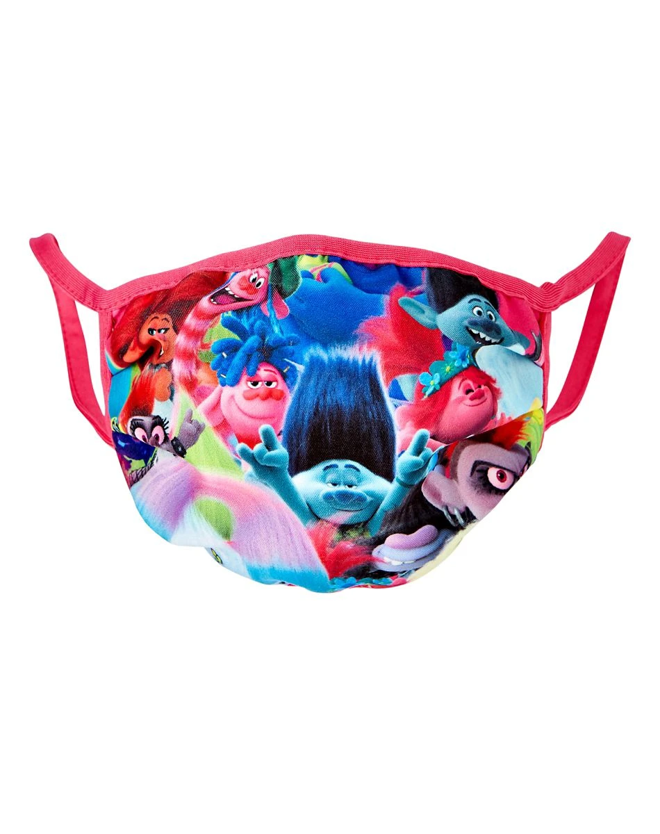 Spirit Halloween Kids Trolls Face Mask 3 Spirit Halloween Kids Trolls Face Mask