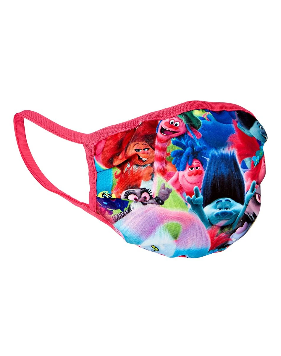 Spirit Halloween Kids Trolls Face Mask 4 Spirit Halloween Kids Trolls Face Mask - Image 2