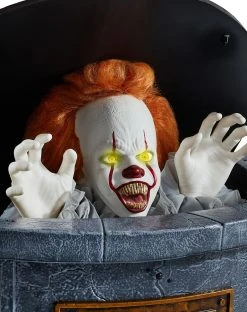 Spirit Halloween 21 Inch Pennywise Sewer Grate Animatronic Decoration - It Chapter Two 13 Spirit Halloween 21 Inch Pennywise Sewer Grate Animatronic Decoration - It Chapter Two -MELONHALLOW Sales 01512243 c