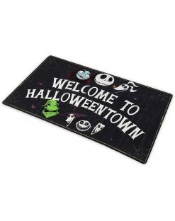 Spirit Halloween Welcome to HalloweenTown Doormat - The Nightmare Before Christmas 6 Spirit Halloween Welcome to HalloweenTown Doormat - The Nightmare Before Christmas -MELONHALLOW Sales 01513845 b
