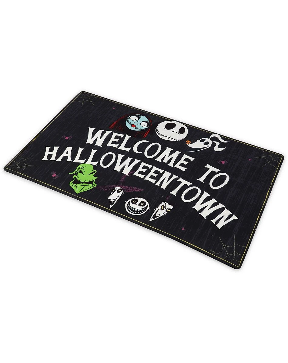 Spirit Halloween Welcome to HalloweenTown Doormat - The Nightmare Before Christmas 4 Spirit Halloween Welcome to HalloweenTown Doormat - The Nightmare Before Christmas - Image 2