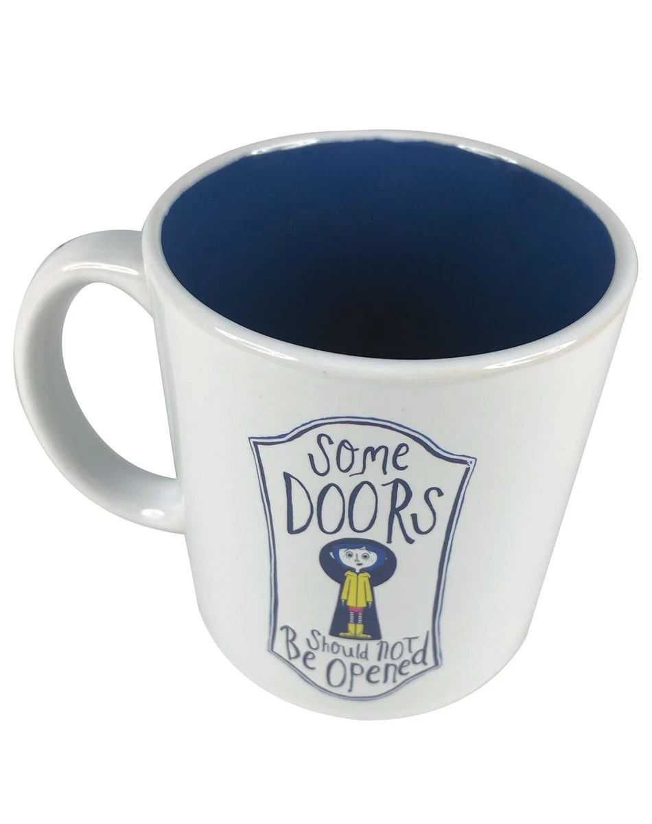Spirit Halloween Do Not Open Coffee Mug 20 oz. - Coraline 4 Spirit Halloween Do Not Open Coffee Mug 20 oz. - Coraline - Image 2