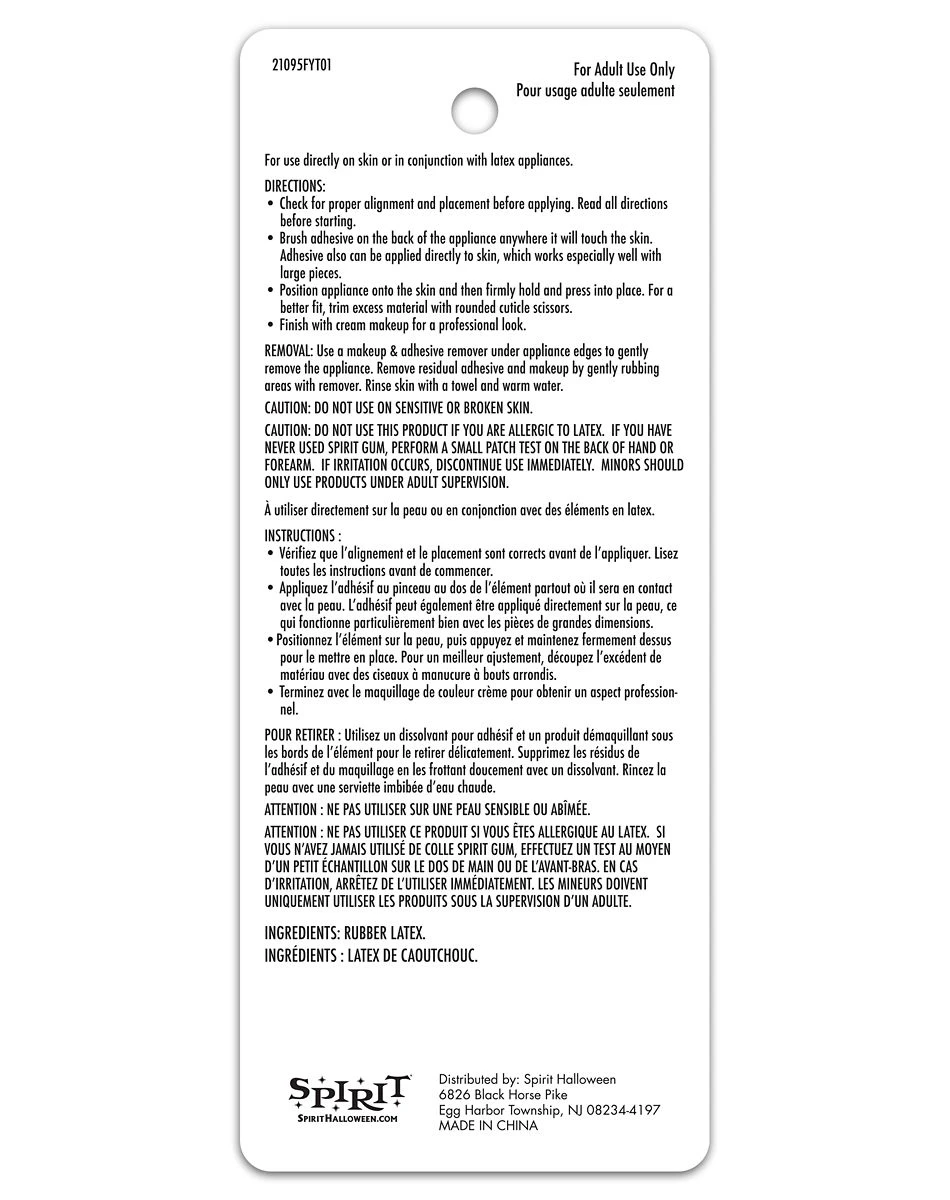 Spirit Halloween Broken Bone Appliance Kit 5 Spirit Halloween Broken Bone Appliance Kit - Image 3