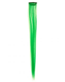 Spirit Halloween Green Clip In Hair Extensions