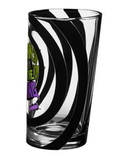 Spirit Halloween Slanted Beeetlejuice Glass 7 Spirit Halloween Slanted Beeetlejuice Glass -MELONHALLOW Sales 01517606 c