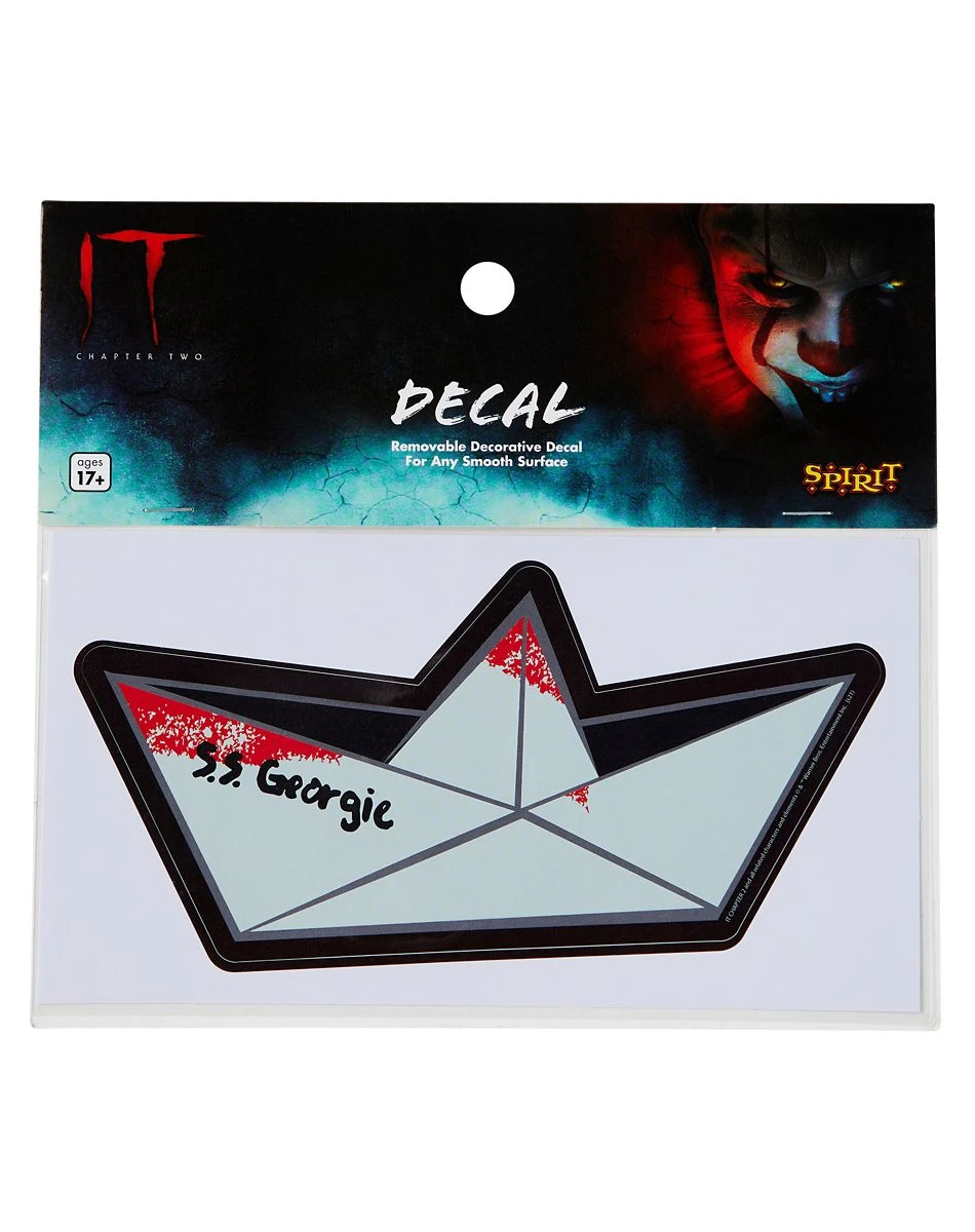 Spirit Halloween SS Georgie Decal - IT Chapter 2 4 Spirit Halloween SS Georgie Decal - IT Chapter 2 - Image 2
